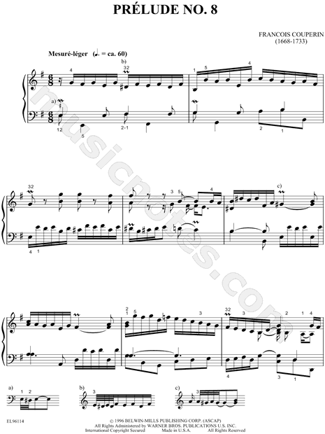 Prélude No. 8