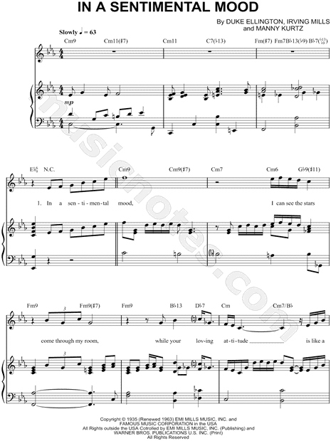 In a Sentimental Mood