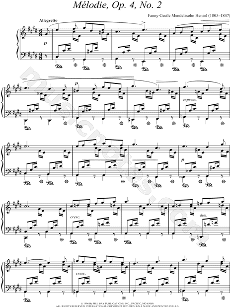 Melodie, Op. 4, No. 2