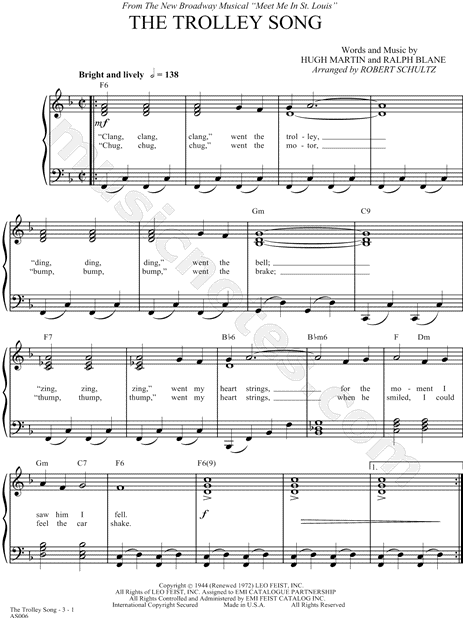 The Trolley Song