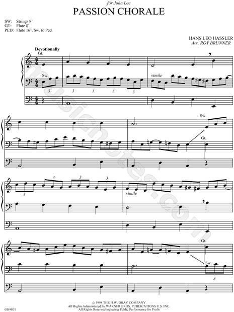 Passion Chorale