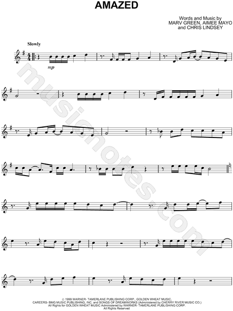 Amazed - Trumpet