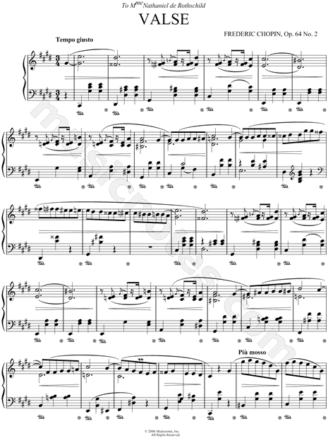 Valse in C# Minor, Op. 64, No. 2
