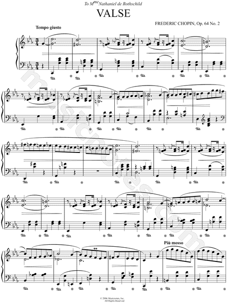 Valse in C# Minor, Op. 64, No. 2