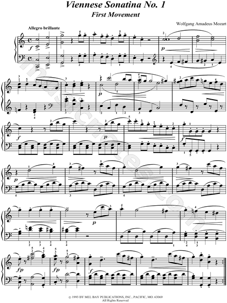 First Movement from Viennese Sonatina No. 1