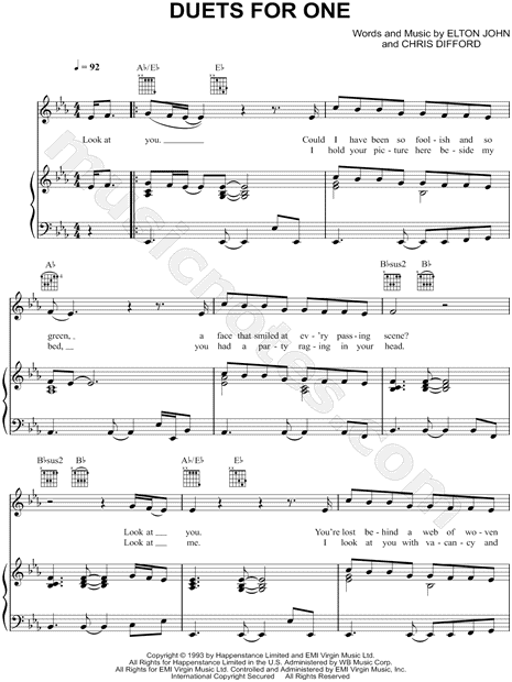 Duets for One