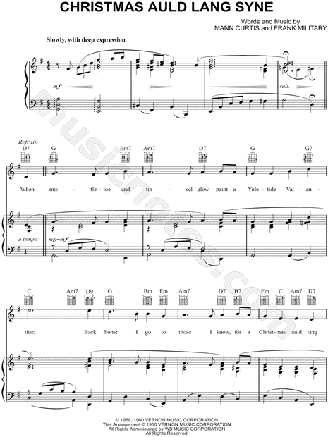 Christmas Auld Lang Syne
