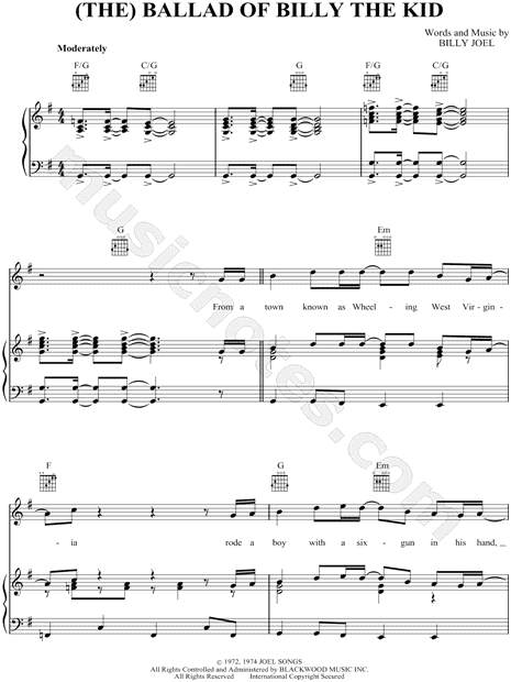 (The) Ballad of Billy the Kid