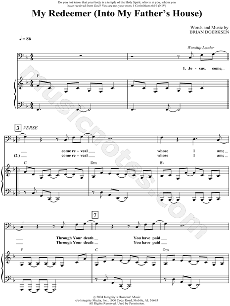 My Redeemer (Into My Father's House)