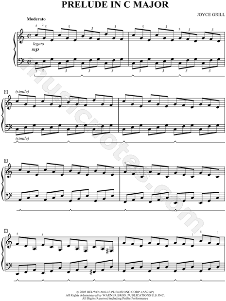 Prelude In C Major