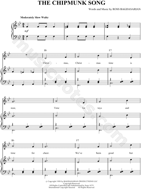 The Chipmunk Song