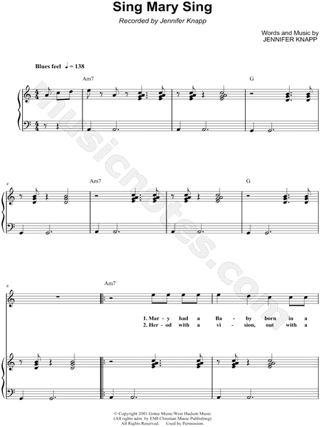 Sing Mary Sing