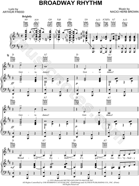 Broadway Rhythm