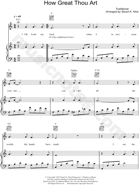 How Great Thou Art