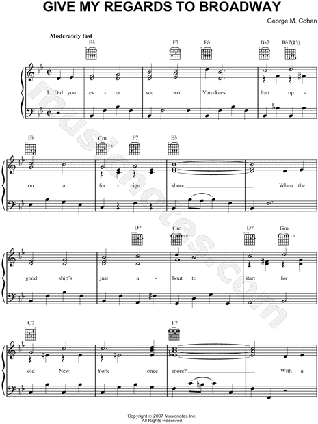 Give My Regards to Broadway