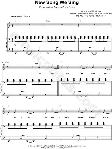 New Song We Sing