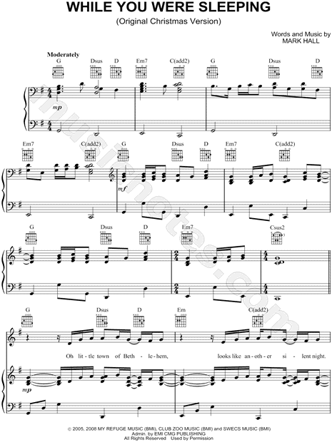 While You Were Sleeping (Original Christmas Version)