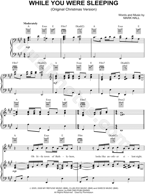 While You Were Sleeping (Original Christmas Version)