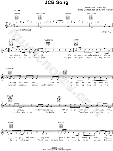 JCB Song
