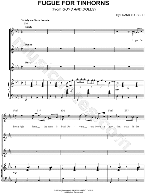 Fugue for Tinhorns