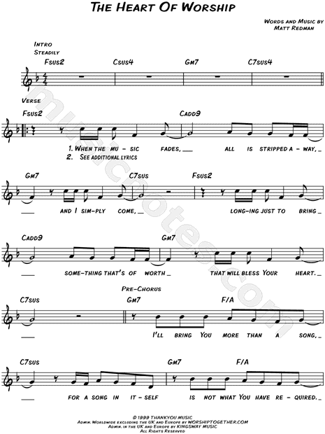 The Heart of Worship