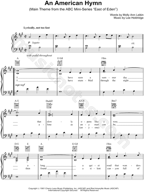 An American Hymn