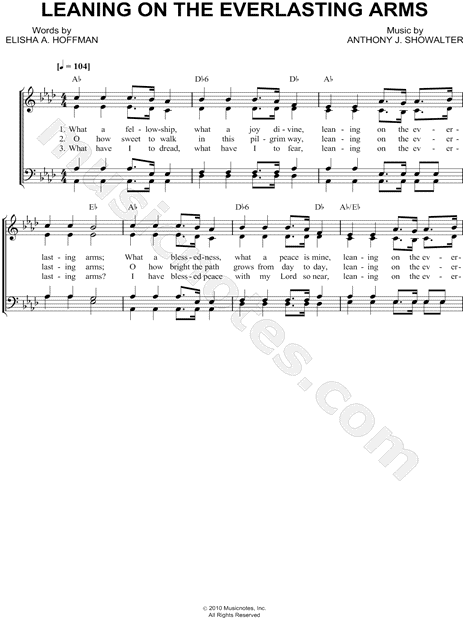 Leaning on the Everlasting Arms