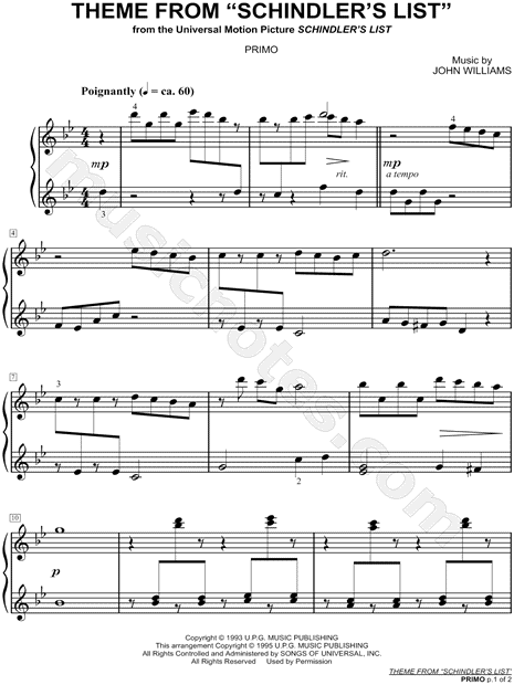 Theme from Schindler's List