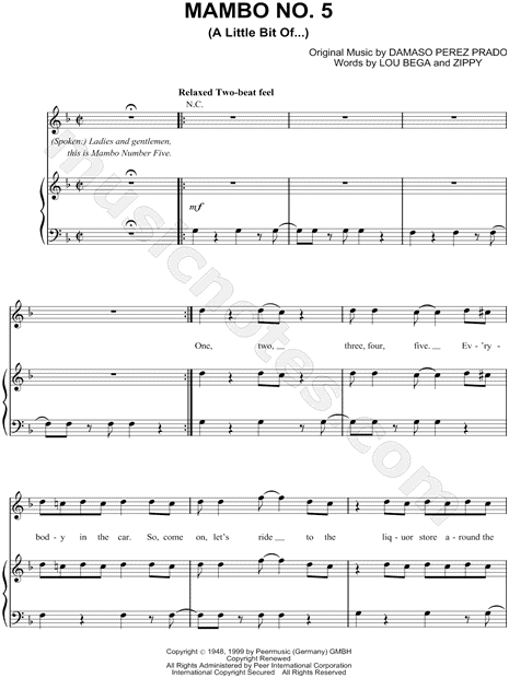 Mambo No. 5 (A Little Bit Of...)
