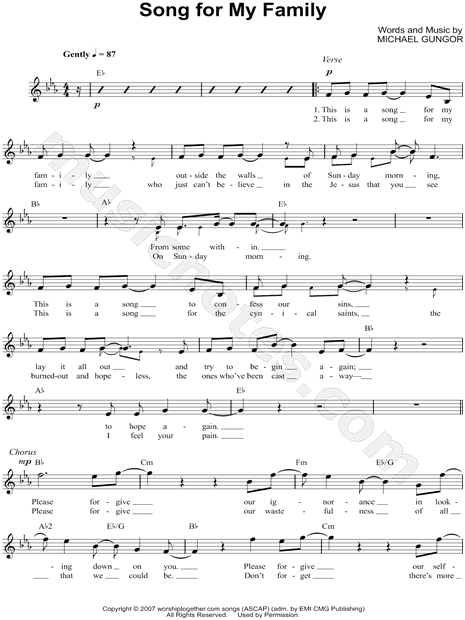Song for My Family