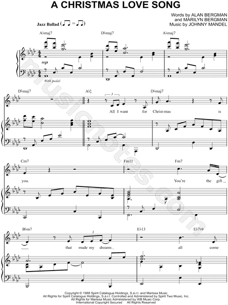 A Christmas Love Song