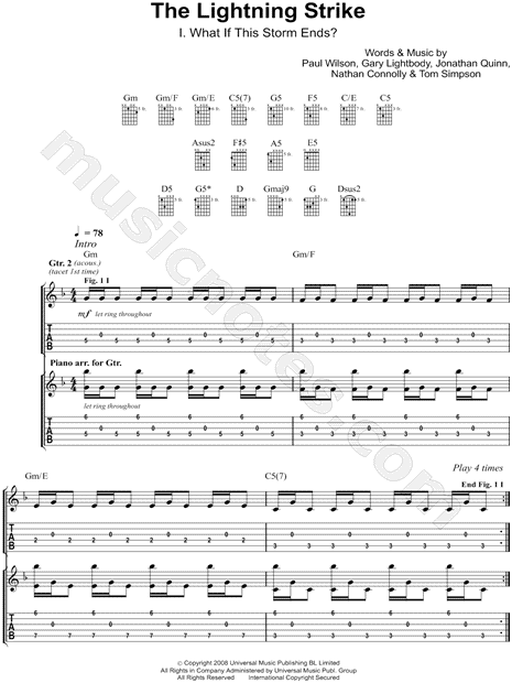 The Lightning Strike, Parts I, II & III