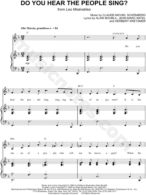 Do You Hear the People Sing?