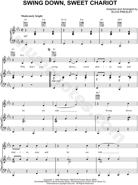 Swing Down, Sweet Chariot