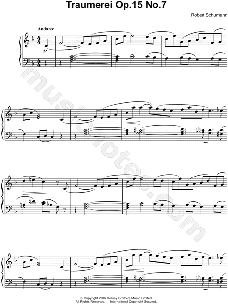 Kinderszenen, Op. 15, No. 7: Träumerei