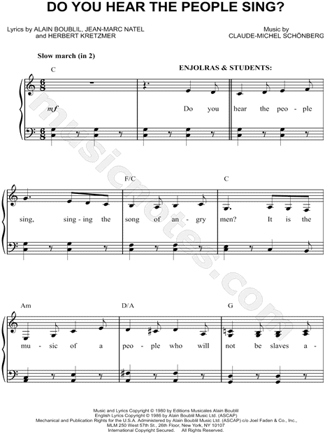 Do You Hear the People Sing?
