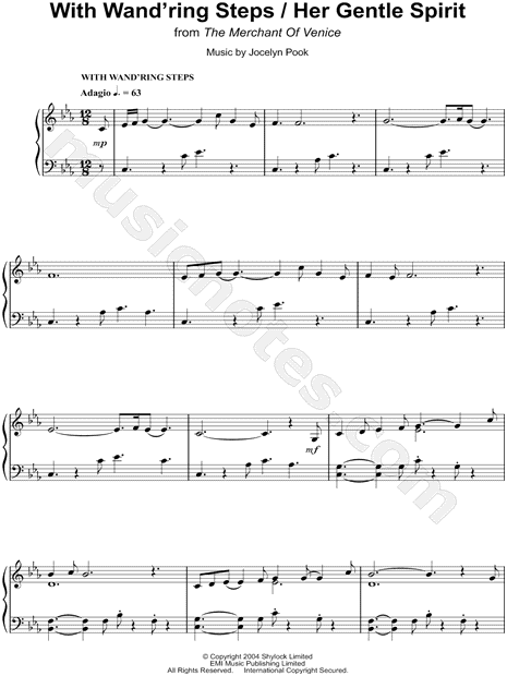 With Wand'ring Steps / Her Gentle Spirit