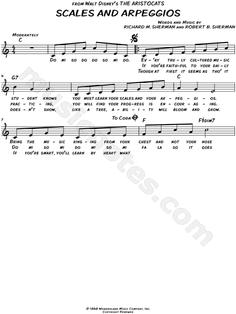 Scales and Arpeggios