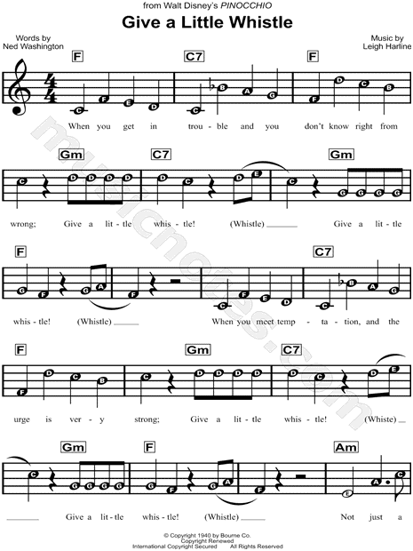 Give a Little Whistle