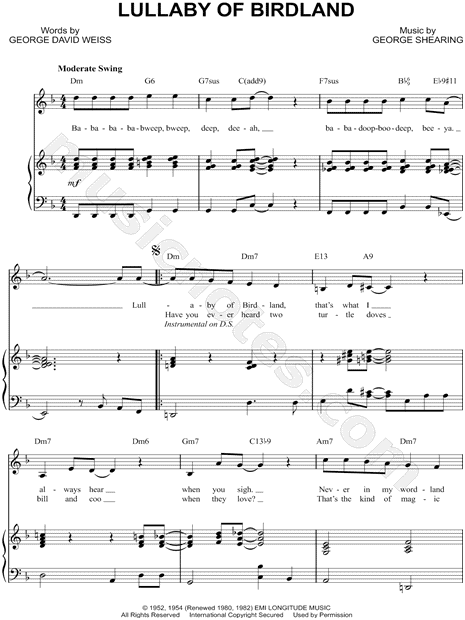 Lullaby of Birdland