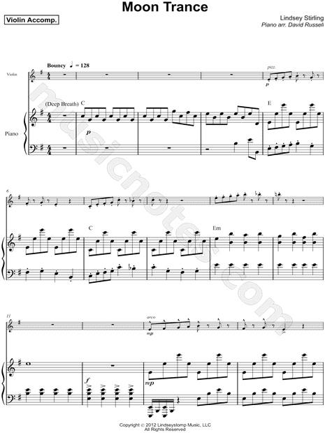 Moon Trance - Violin & Piano