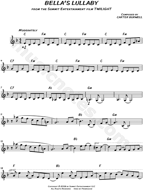 Bella's Lullaby
