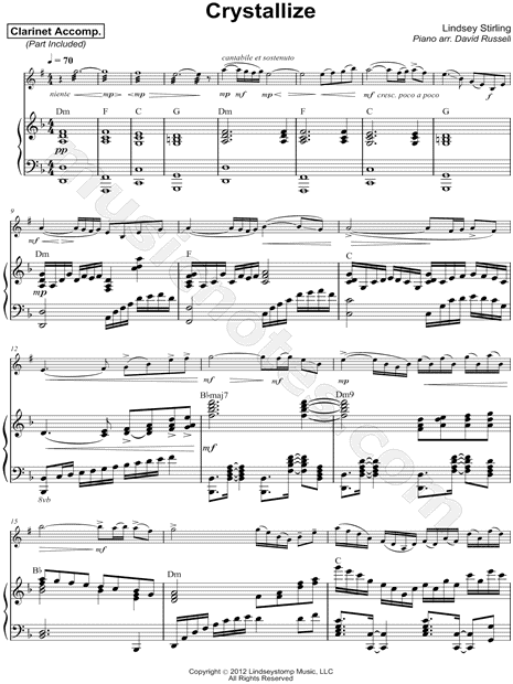Crystallize - Clarinet & Piano