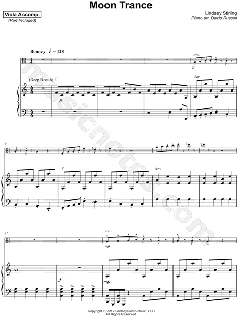 Moon Trance - Viola & Piano