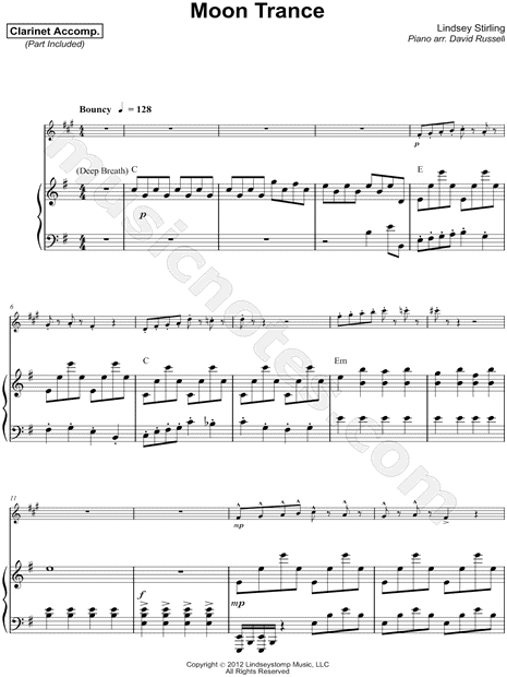 Moon Trance - Clarinet & Piano