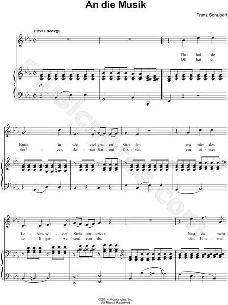 An Die Musik