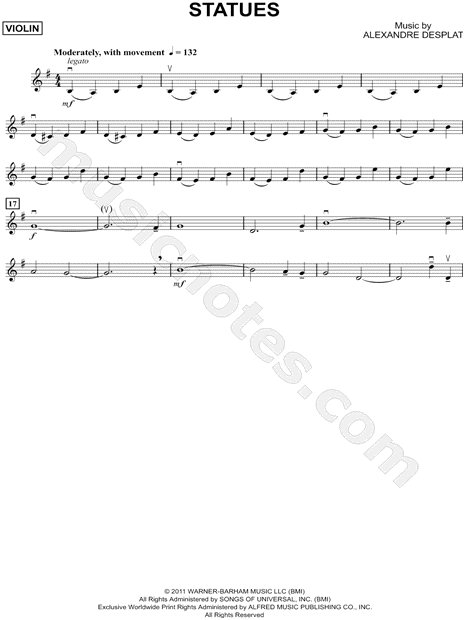 Statues - Violin