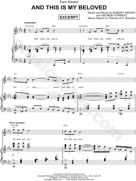 And This Is My Beloved [Excerpt]