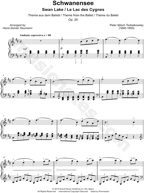 Swan Lake, Op. 20: Act II Finale (Theme)