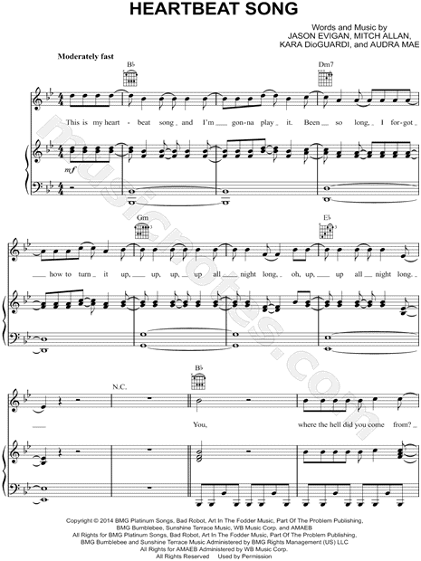 Heartbeat Song